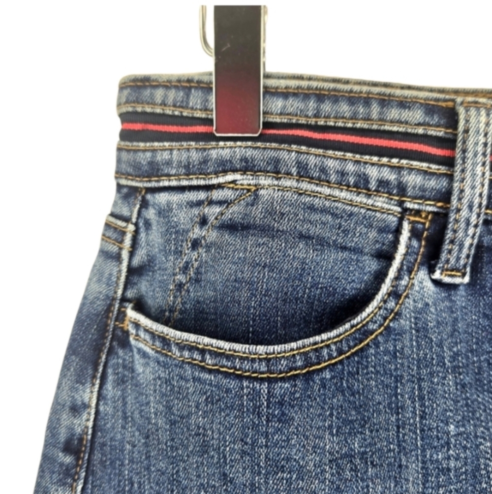 Talbots Denim Skirt. Straight. Size 2. Blue. - Picture 5 of 11